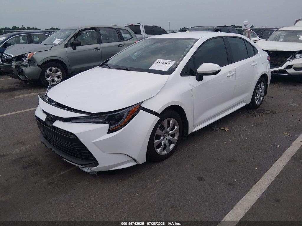 5YFB4MDE8SP327426 2025 TOYOTA COROLLA photo no. 2