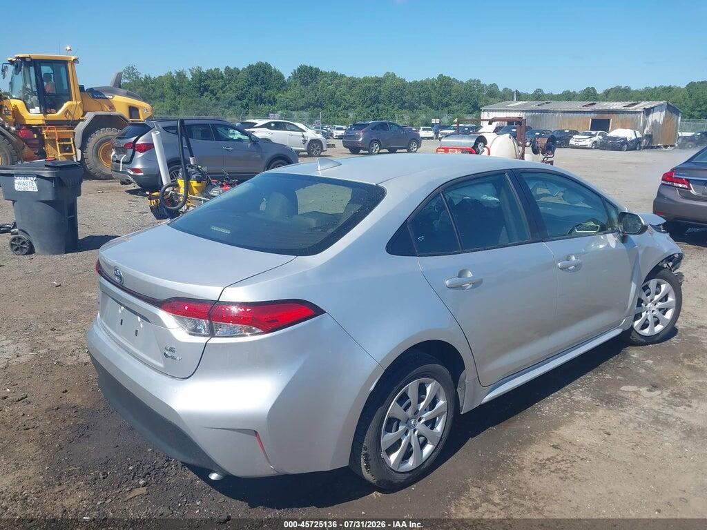 JTDBCMFE8S3095340 2025 TOYOTA COROLLA photo no. 4