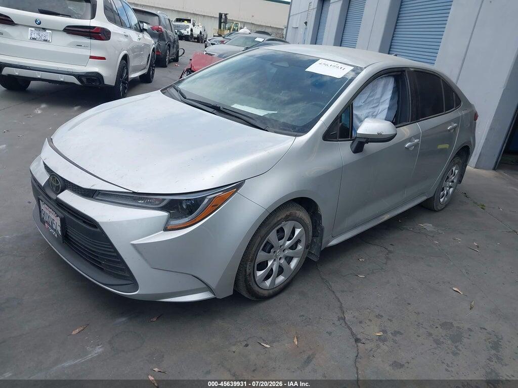 5YFB4MDE2SP332766 2025 TOYOTA COROLLA photo no. 2