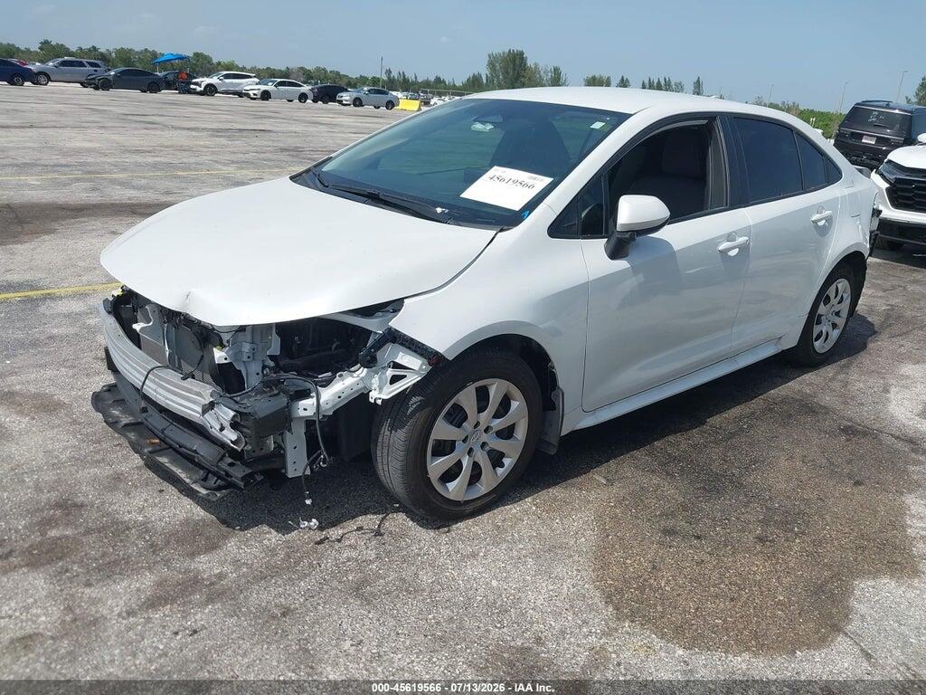 5YFB4MDE8SP314420 2025 TOYOTA COROLLA photo no. 2