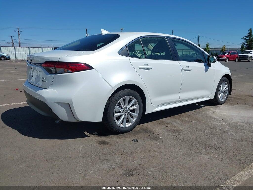 JTDBCMFE0S3105780 2025 TOYOTA COROLLA photo no. 4
