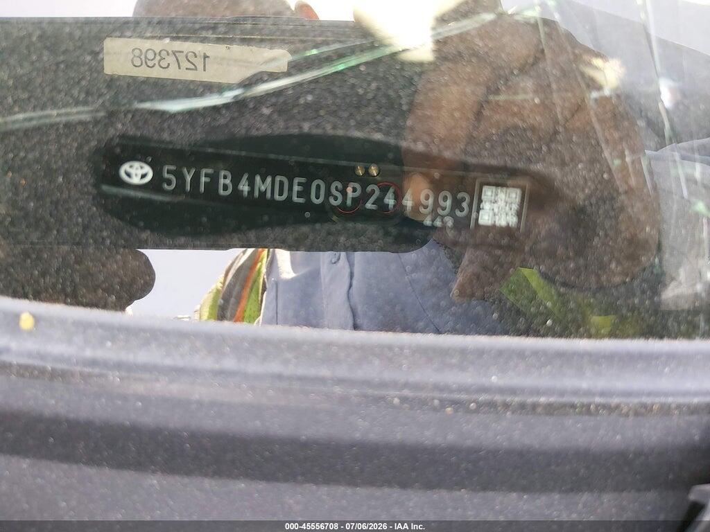5YFB4MDE0SP244993 2025 TOYOTA COROLLA photo no. 9
