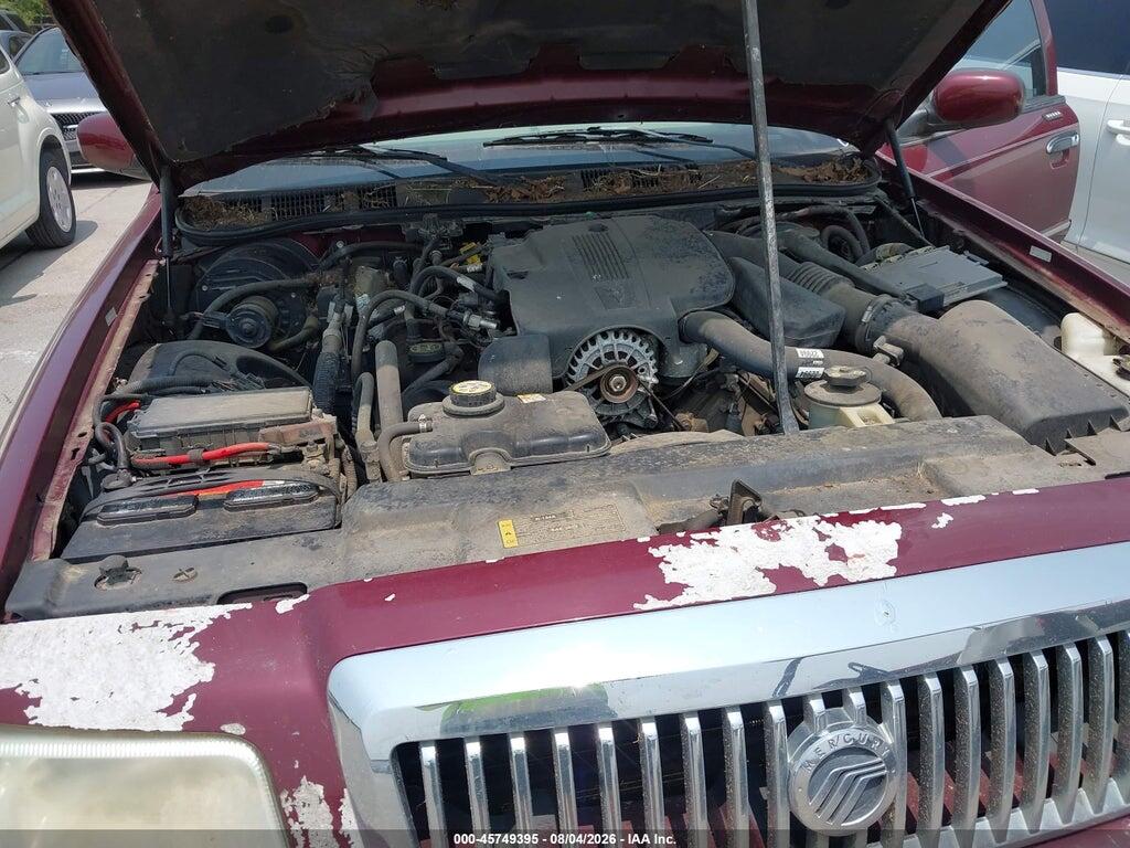 2MEFM74V27X609176 2007 MERCURY GRAND MARQUIS photo no. 10