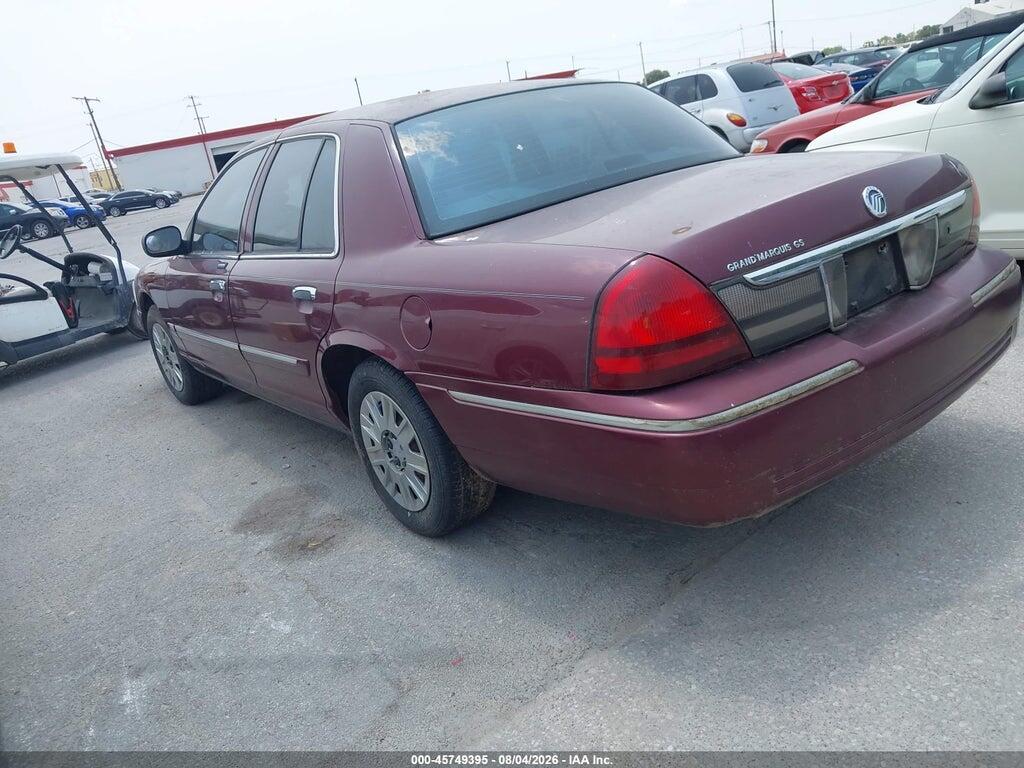 2MEFM74V27X609176 2007 MERCURY GRAND MARQUIS photo no. 3