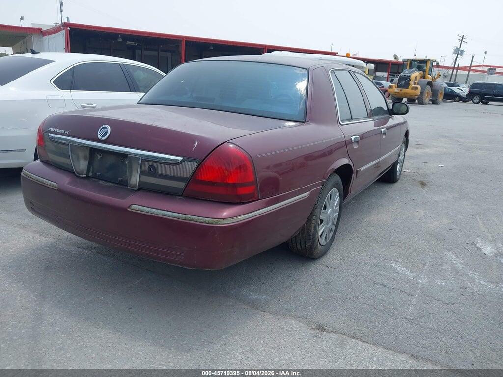 2MEFM74V27X609176 2007 MERCURY GRAND MARQUIS photo no. 4