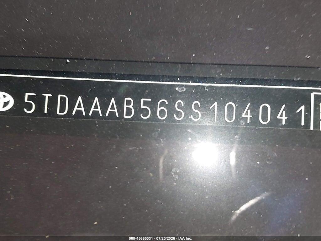 5TDAAAB56SS104041 2025 TOYOTA GRAND HIGHLANDER photo no. 9