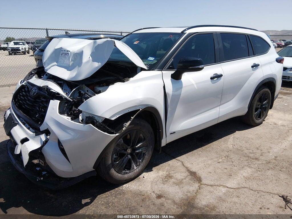 5TDKBRCH8SS677354 2025 TOYOTA HIGHLANDER HYBRID photo no. 2