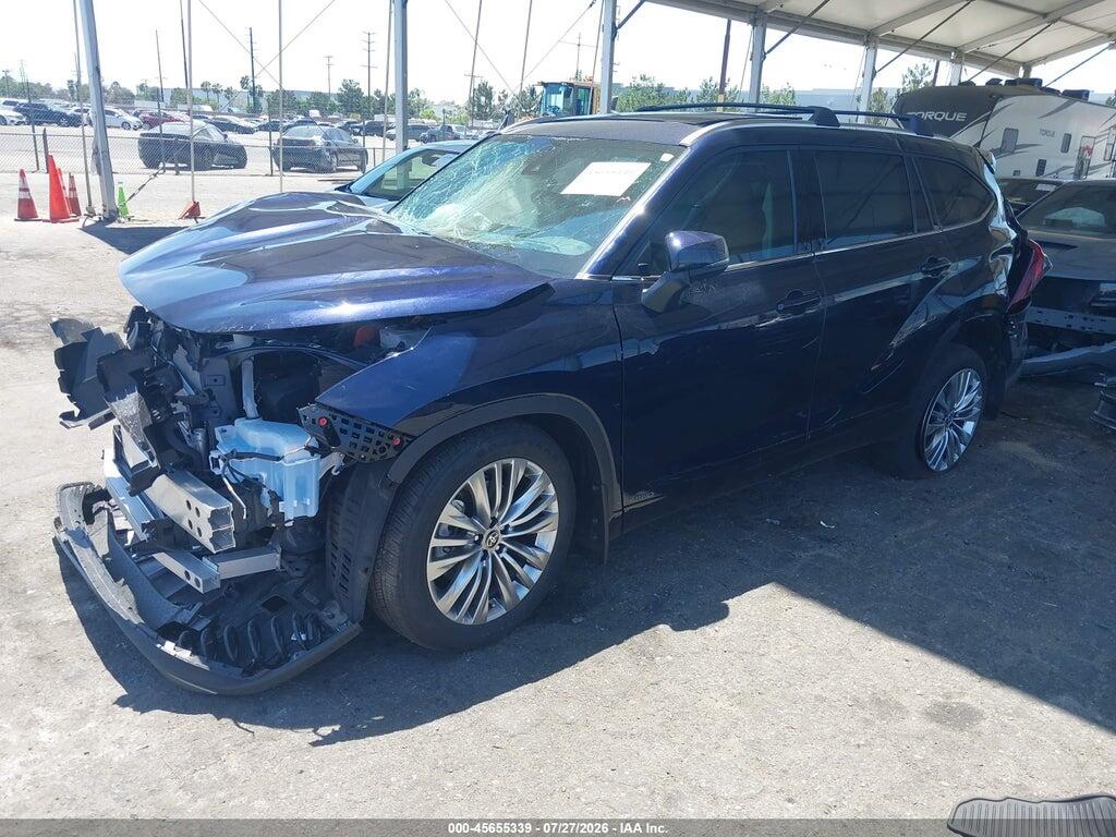 5TDEBRCH2SS689920 2025 TOYOTA HIGHLANDER HYBRID photo no. 2