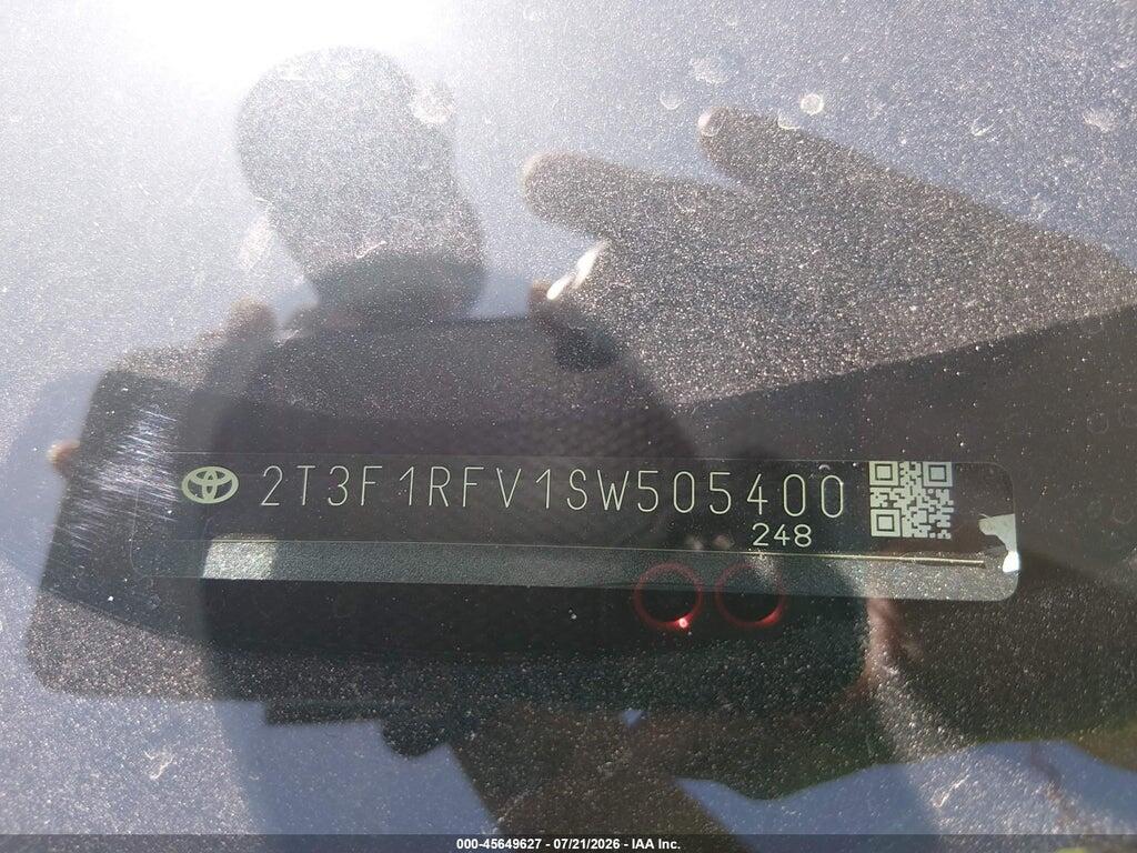 2T3F1RFV1SW505400 2025 TOYOTA RAV4 photo no. 9