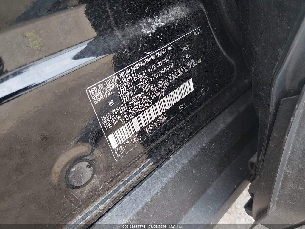 2T3G1RFV1SC559429 2025 TOYOTA RAV4 photo no. 9