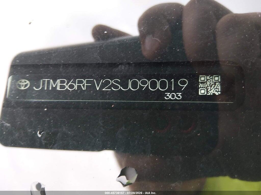 JTMB6RFV2SJ090019 2025 TOYOTA RAV4 HYBRID photo no. 9