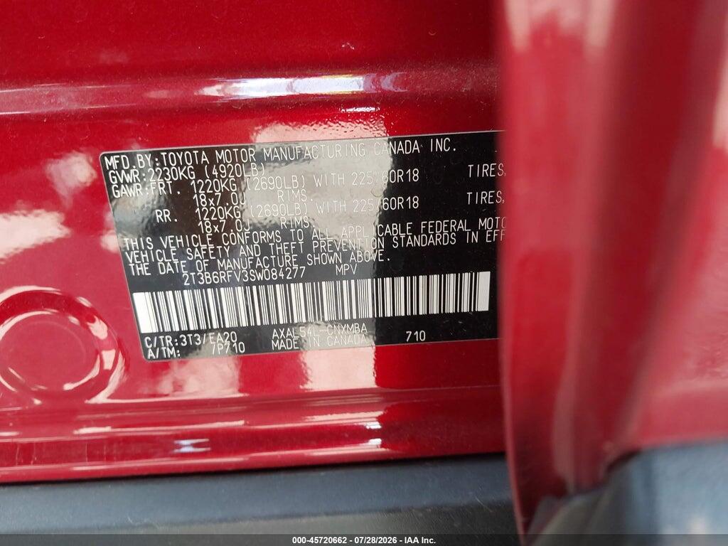 2T3B6RFV3SW084277 2025 TOYOTA RAV4 HYBRID photo no. 9
