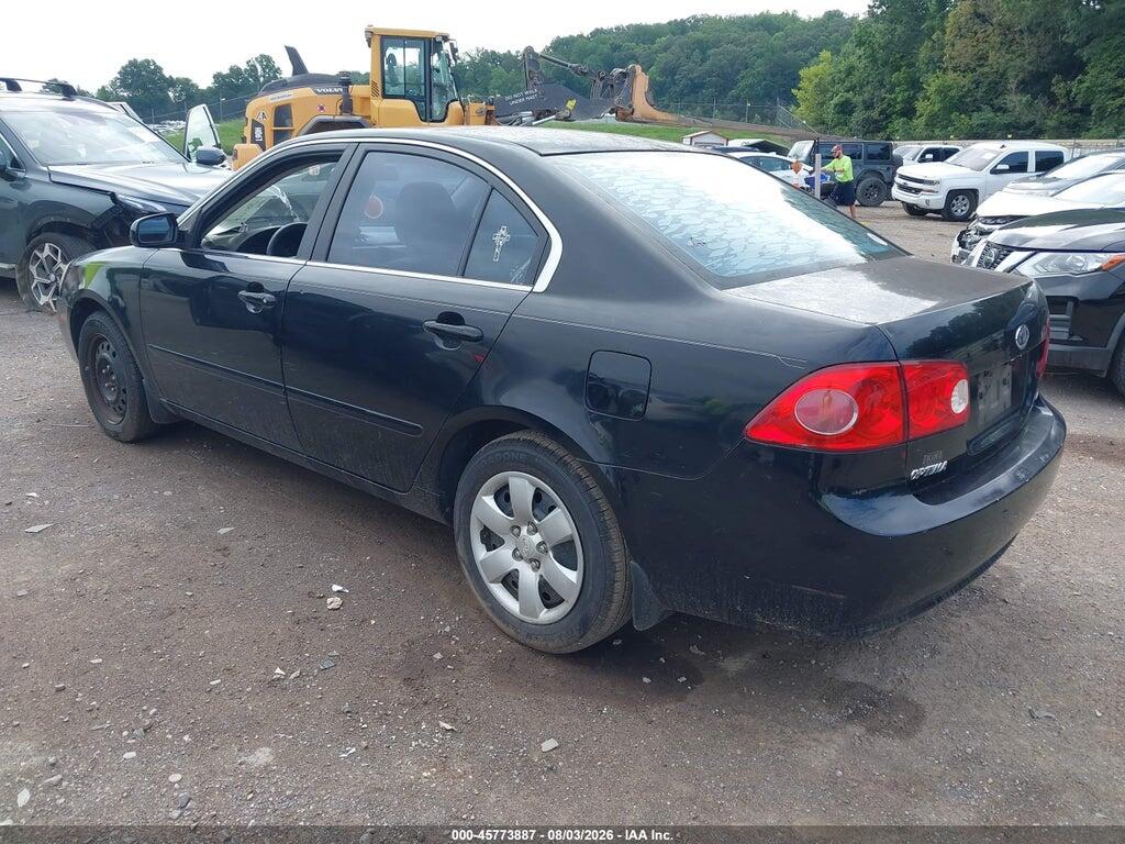 KNAGE123185275028 2008 KIA OPTIMA photo no. 3