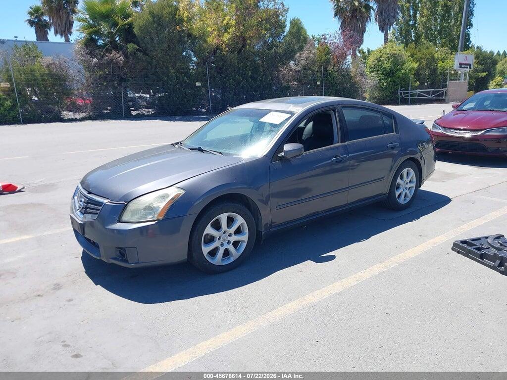 1N4BA41E17C848684 2007 NISSAN MAXIMA photo no. 2