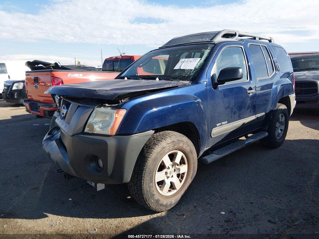 5N1AN08W77C530971 2007 NISSAN XTERRA photo no. 2