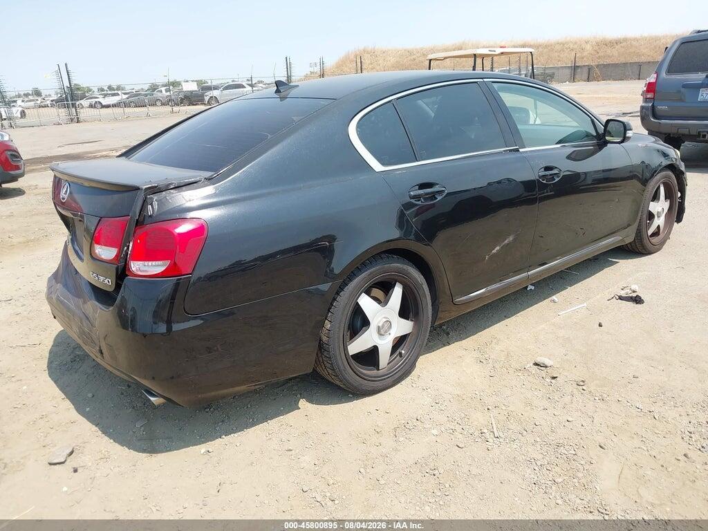 JTHBE96S580037174 2008 LEXUS GS 350 photo no. 4