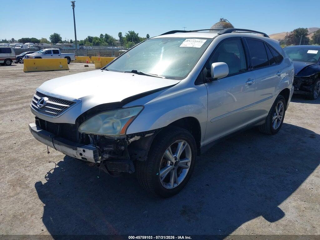 JTJHW31U982854485 2008 LEXUS RX 400H photo no. 2
