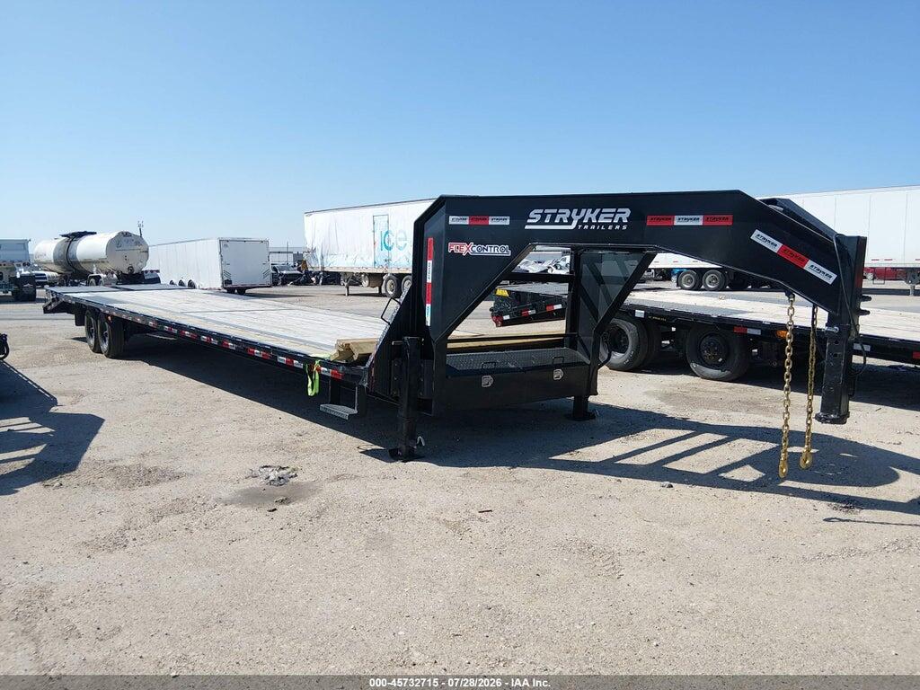3F7BGP406SA002470 2025 TRAILER ASCEND INDUSTRIES GOOSENECK 40FT FLATBED TRAILER photo no. 1