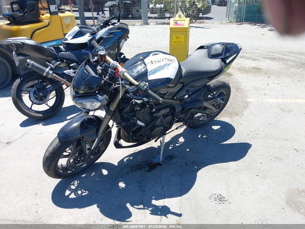 SMTA614K6STCE9120 2025 TRIUMPH MOTORCYCLE STREET TRIPLE photo no. 2