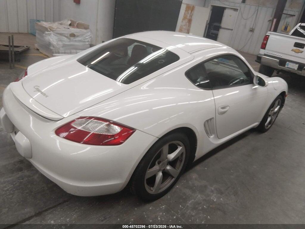 WP0AA29857U760921 2007 PORSCHE CAYMAN photo no. 4