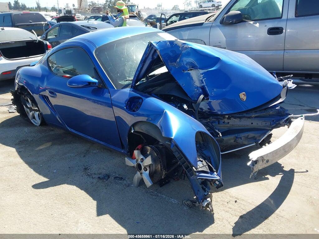 2007 PORSCHE CAYMAN S WP0AB29837U781621