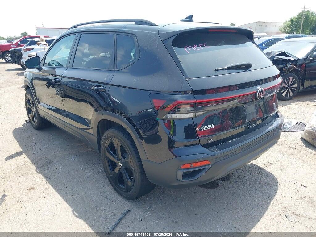 3VV2C7B28SM038990 2025 VOLKSWAGEN TAOS photo no. 3