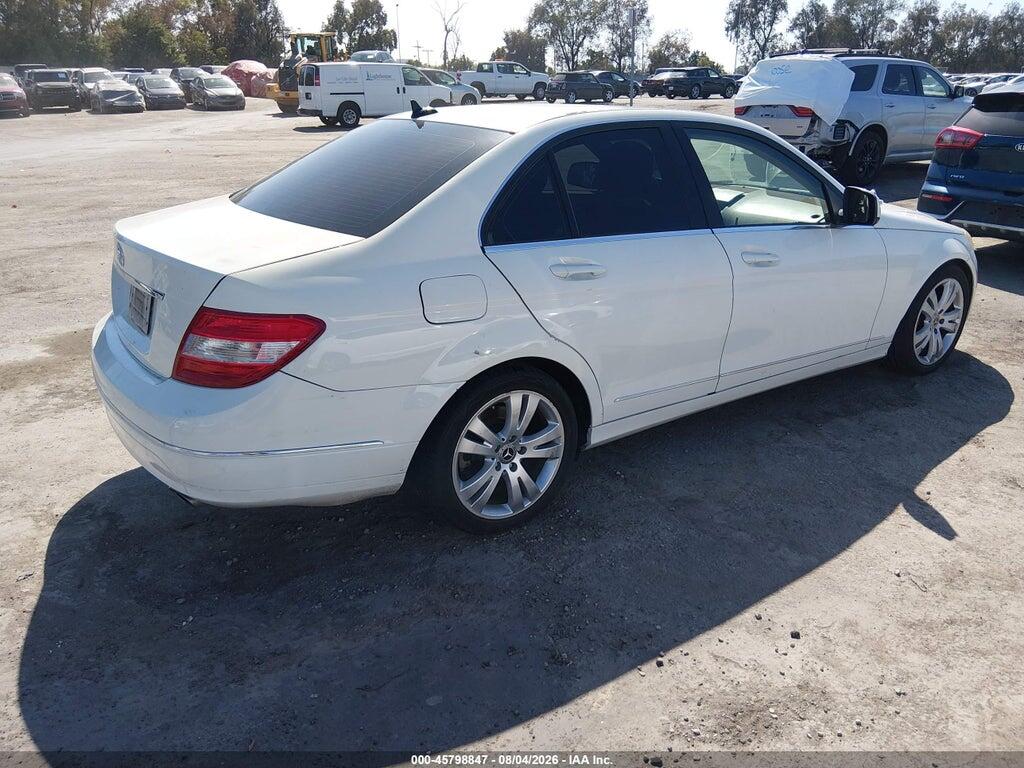 WDDGF54X08F016778 2008 MERCEDES-BENZ C 300 photo no. 4