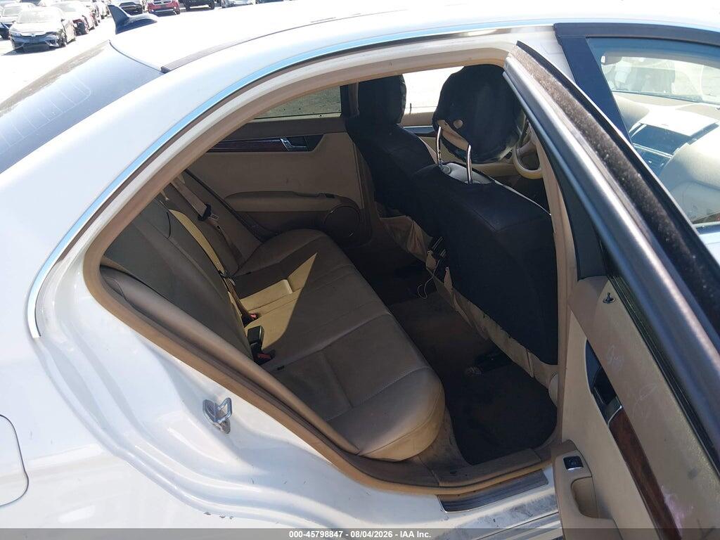 WDDGF54X08F016778 2008 MERCEDES-BENZ C 300 photo no. 8