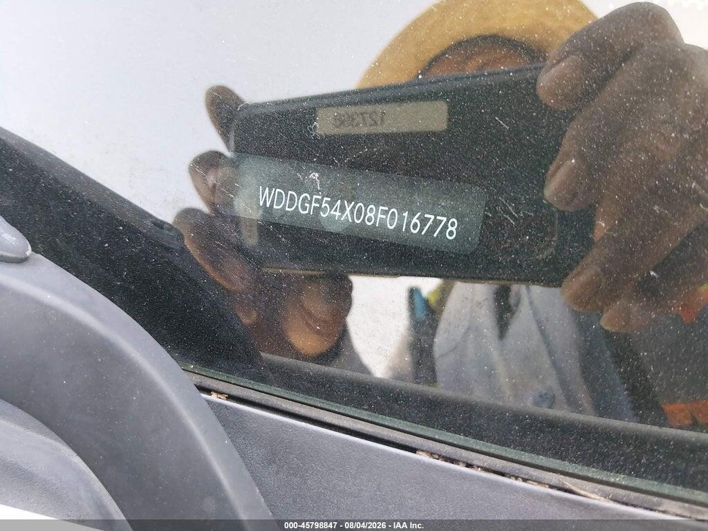 WDDGF54X08F016778 2008 MERCEDES-BENZ C 300 photo no. 9