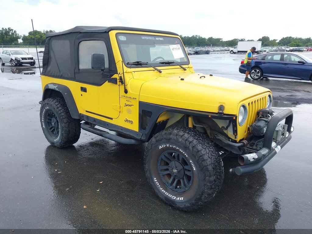 1J4FA49S3YP763954 2000 JEEP WRANGLER photo no. 1