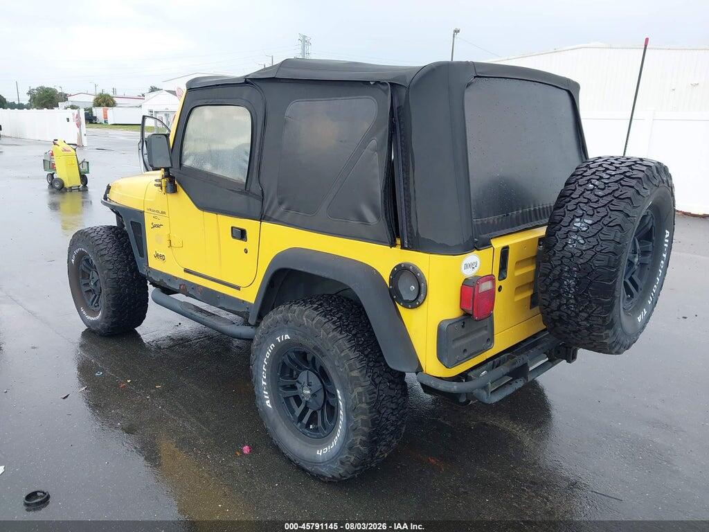 1J4FA49S3YP763954 2000 JEEP WRANGLER photo no. 3