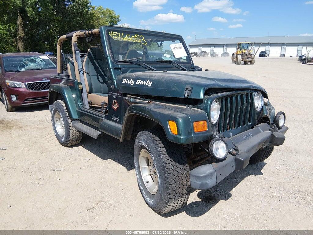 1J4FA59SXYP701568 2000 JEEP WRANGLER photo no. 1