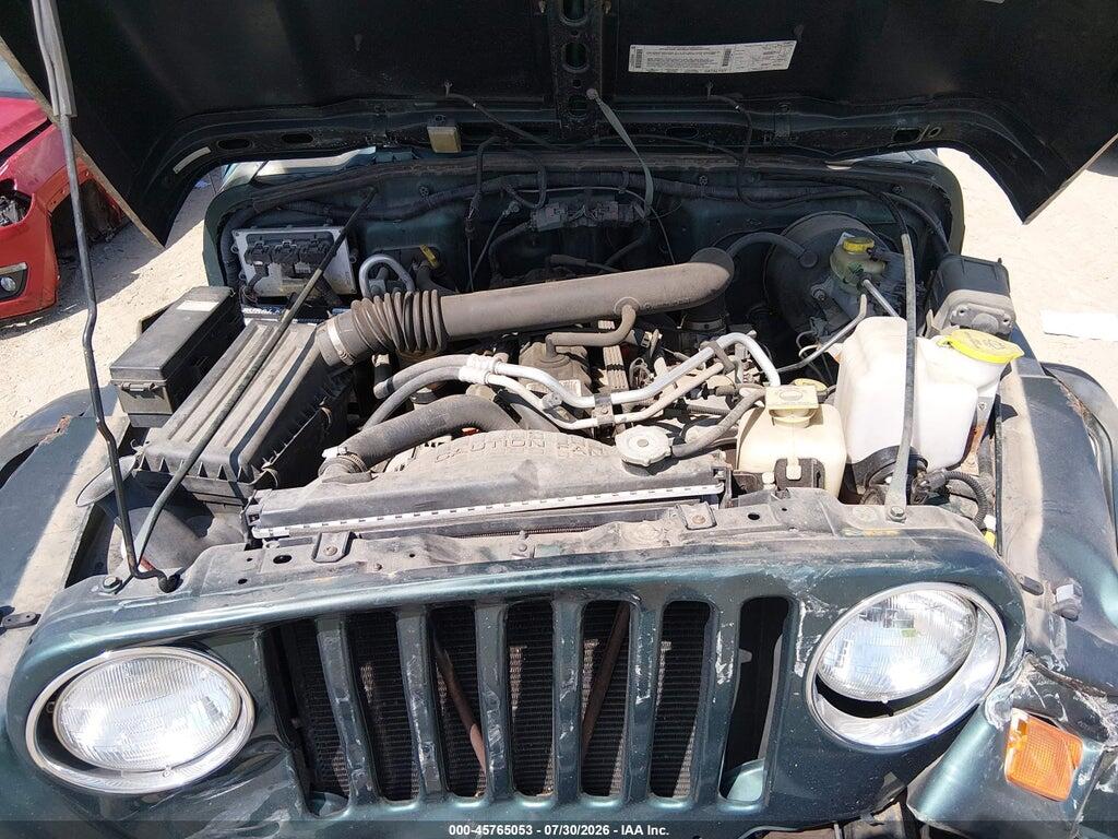 1J4FA59SXYP701568 2000 JEEP WRANGLER photo no. 10