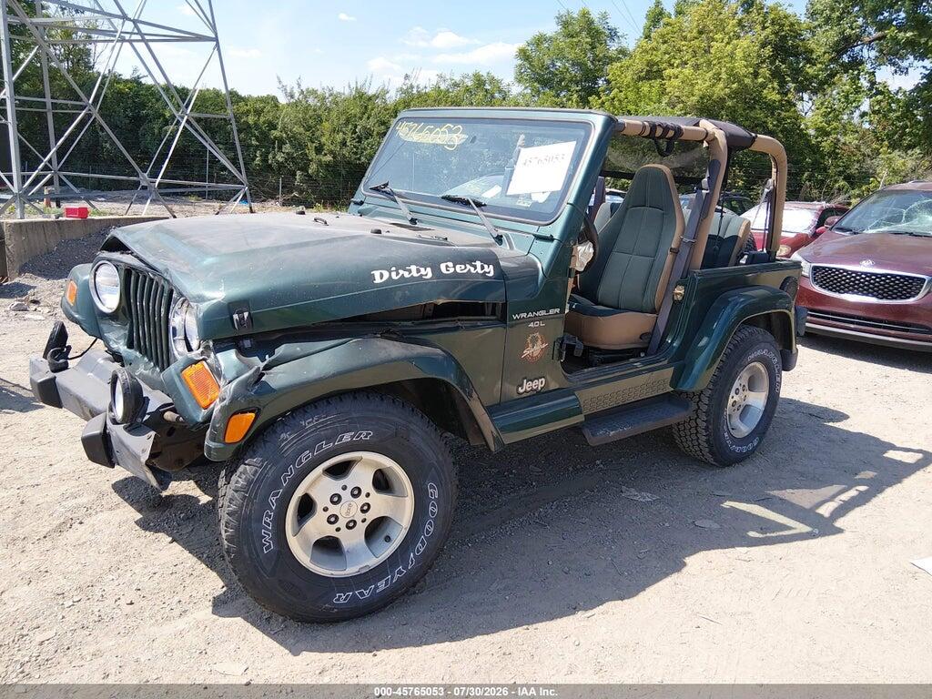 1J4FA59SXYP701568 2000 JEEP WRANGLER photo no. 2