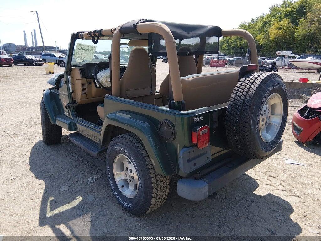 1J4FA59SXYP701568 2000 JEEP WRANGLER photo no. 3