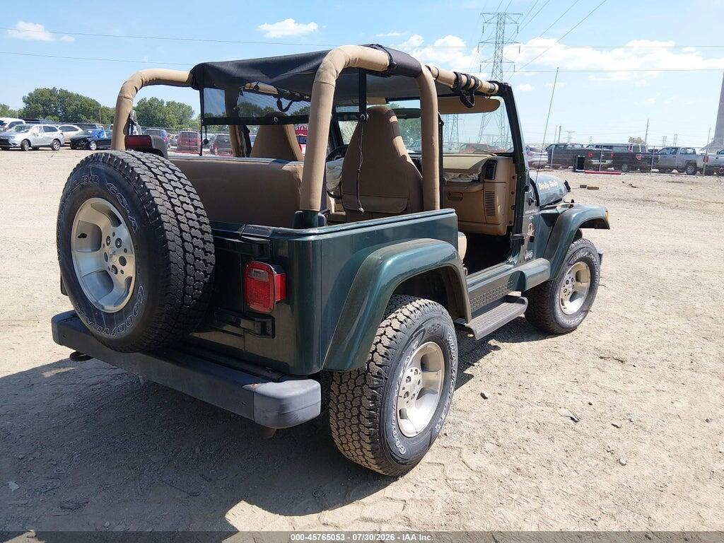 1J4FA59SXYP701568 2000 JEEP WRANGLER photo no. 4