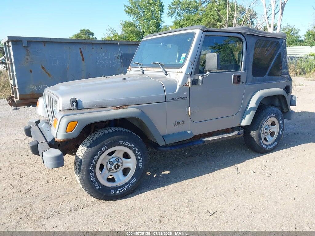 1J4FA29P5YP750767 2000 JEEP WRANGLER photo no. 2