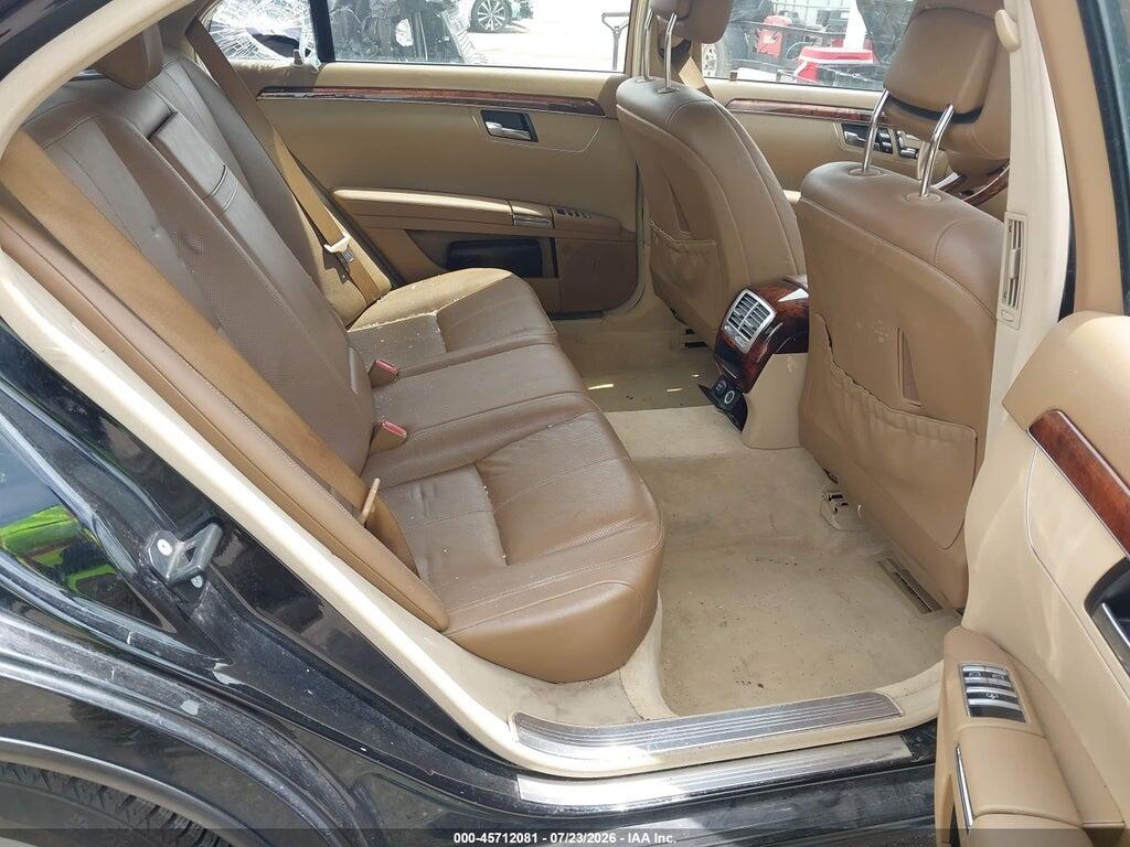 WDDNG71X68A180490 2008 MERCEDES-BENZ S 550 photo no. 8