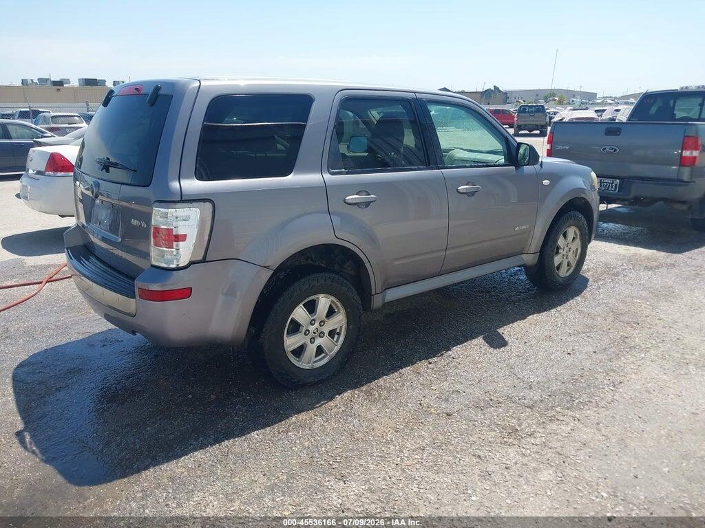 4M2CU91108KJ11316 2008 MERCURY MARINER photo no. 4