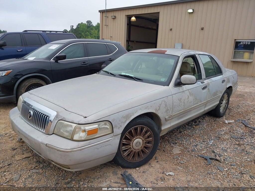 2MEFM75V28X662718 2008 MERCURY GRAND MARQUIS photo no. 2