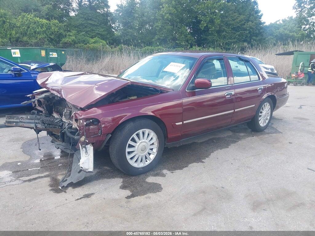 2MEFM75V58X637800 2008 MERCURY GRAND MARQUIS photo no. 2