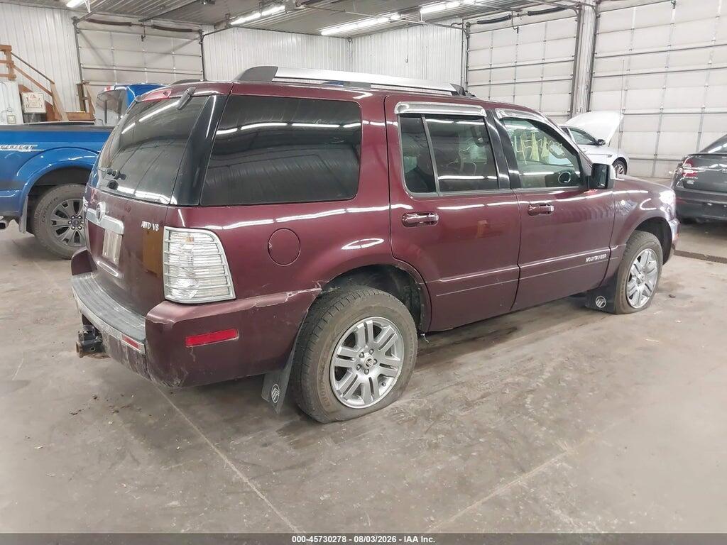 4M2EU48878UJ11526 2008 MERCURY MOUNTAINEER photo no. 4