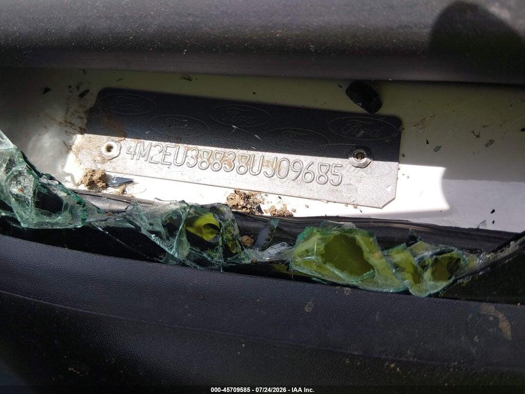 4M2EU38838UJ09685 2008 MERCURY MOUNTAINEER photo no. 9