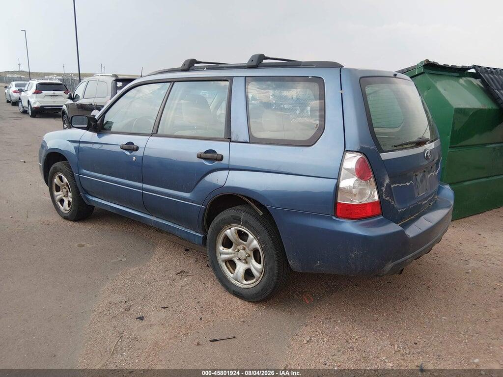 JF1SG63677H718833 2007 SUBARU FORESTER photo no. 3