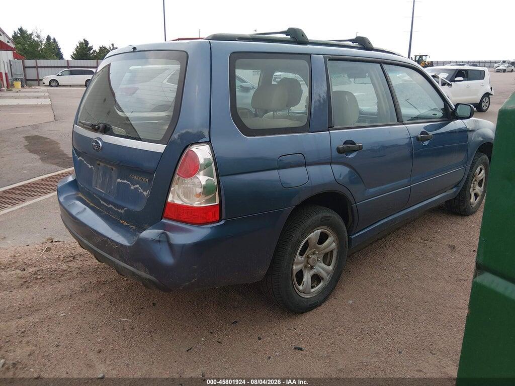 JF1SG63677H718833 2007 SUBARU FORESTER photo no. 4