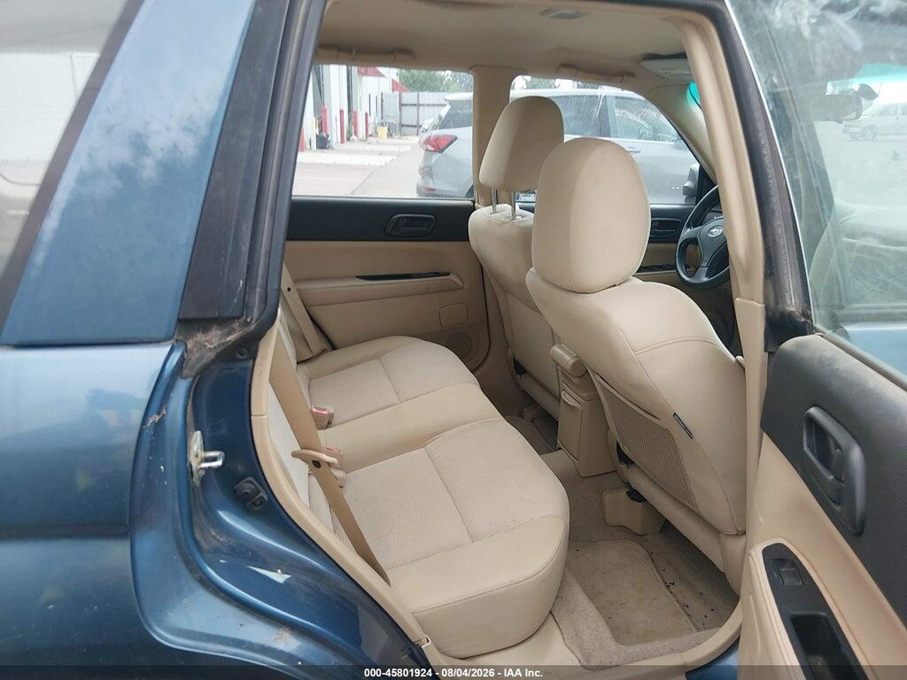 JF1SG63677H718833 2007 SUBARU FORESTER photo no. 8