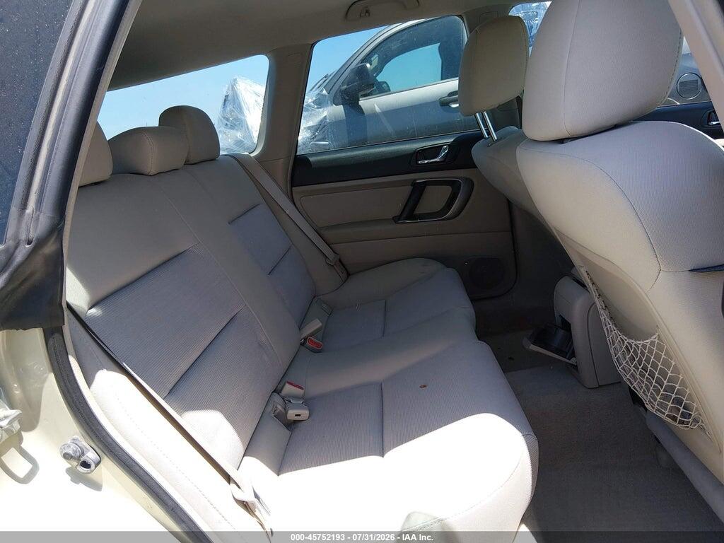4S4BP61C776343889 2007 SUBARU LEGACY photo no. 8