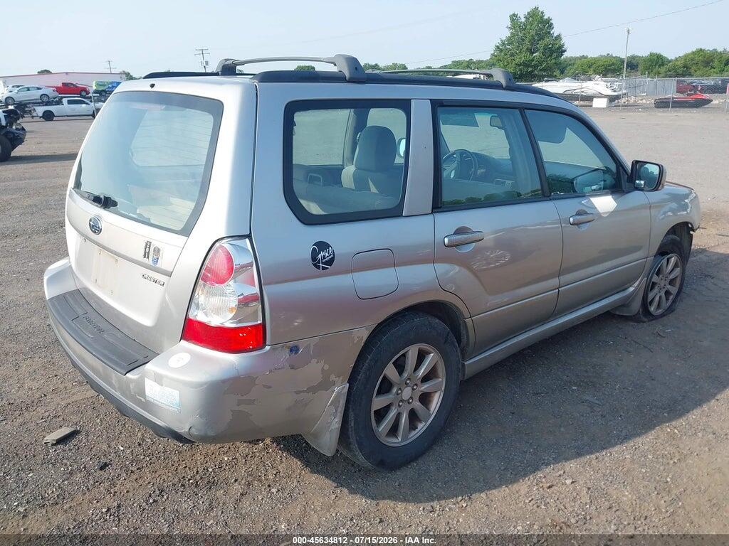 JF1SG65667H716360 2007 SUBARU FORESTER photo no. 4