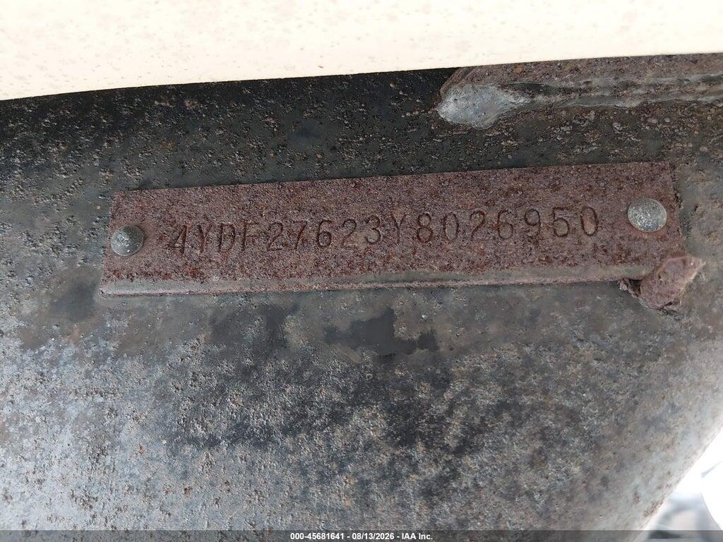 4YDF27623Y8026950 2000 KEYSTONE OTHER photo no. 9