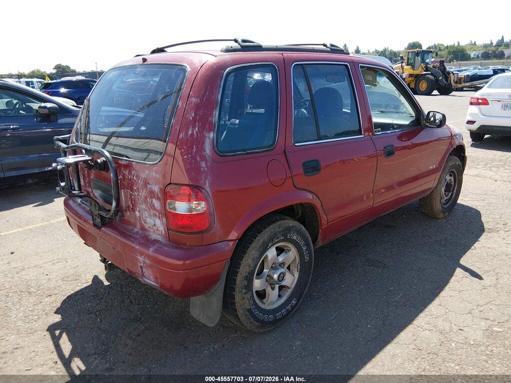 KNDJA7233Y5650036 2000 KIA SPORTAGE photo no. 4